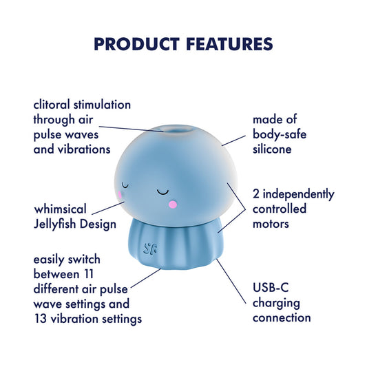 Satisfyer Jelly-cious USB Rechargeable Air Pulse Stimulator