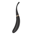 Satisfyer Tip Tease - Black - Black USB Rechargeable Vibrator with Twirling Tip