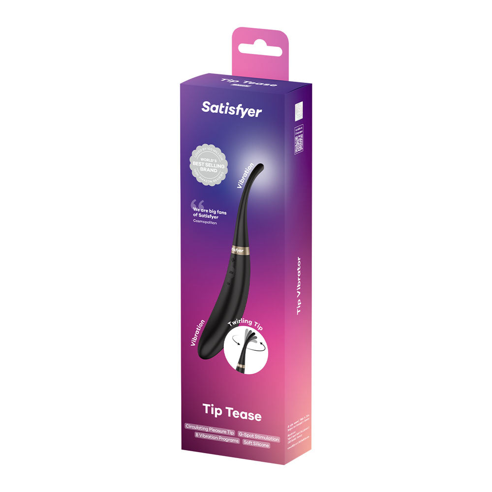 Satisfyer Tip Tease Vibrator Vibrator with Twirling Tip