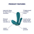 Satisfyer Top Secret + - Battery Series - Green Wearable Vibrator