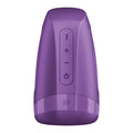 Satisfyer Men Heat Vibration - Battery Series - Purple Heating and Vibrating Masturbator