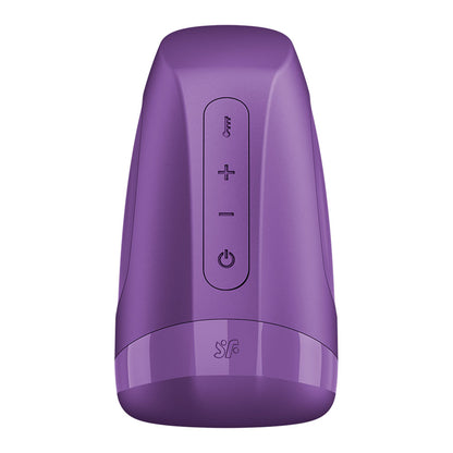 Satisfyer Men Heat Vibration - Purple Heating and Vibrating