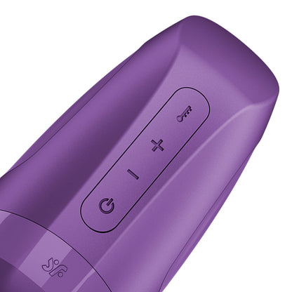 Satisfyer Men Heat Vibration - Purple Heating and Vibrating