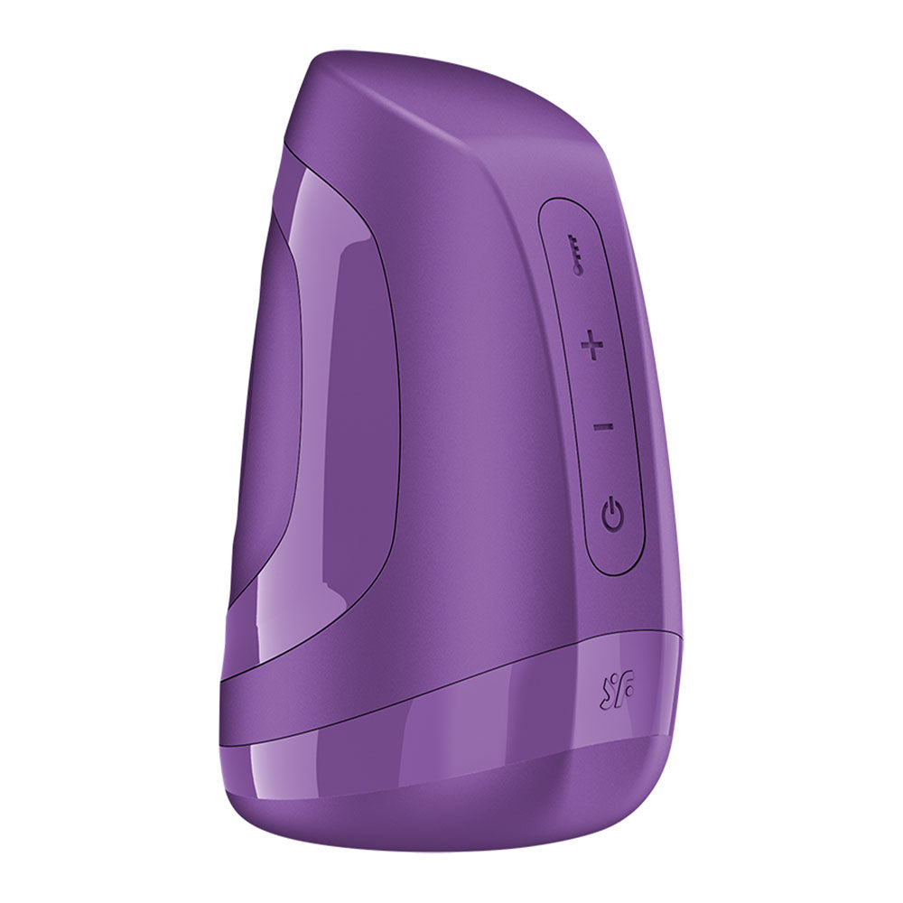 Satisfyer Men Heat Vibration - Purple Heating and Vibrating