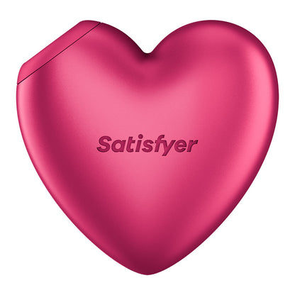 Satisfyer Cutie Heart - Battery Operated - Pink Air Pulsation