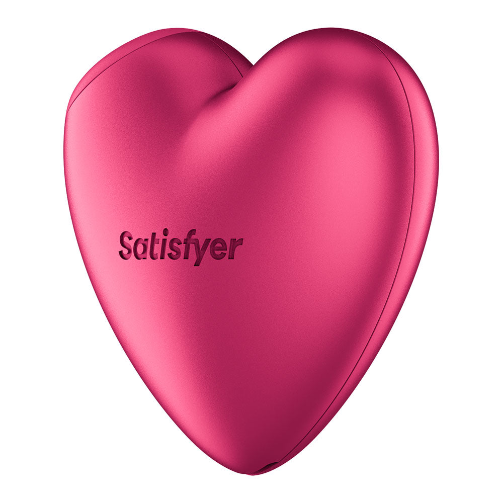 Satisfyer Cutie Heart - Battery Operated - Pink Air Pulsation
