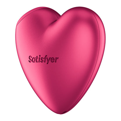 Satisfyer Cutie Heart - Battery Operated - Pink Air Pulsation