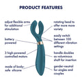 Satisfyer Endless Fun - Battery Series - Green 23.5 cm Stimulator