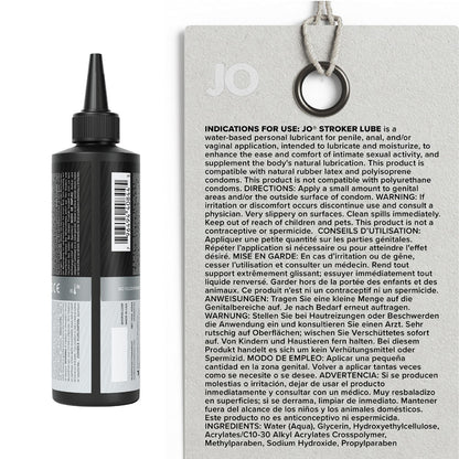 JO Stroker Lube - 240 ml - Bottle