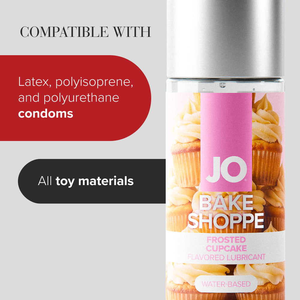 JO Bake Shoppe - Frosted Cupcake Flavoured Water Based Lubricant - 60