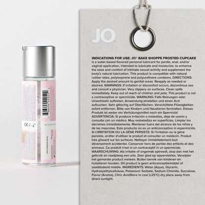 JO Bake Shoppe - Frosted Cupcake Flavoured Water Based Lubricant - 60