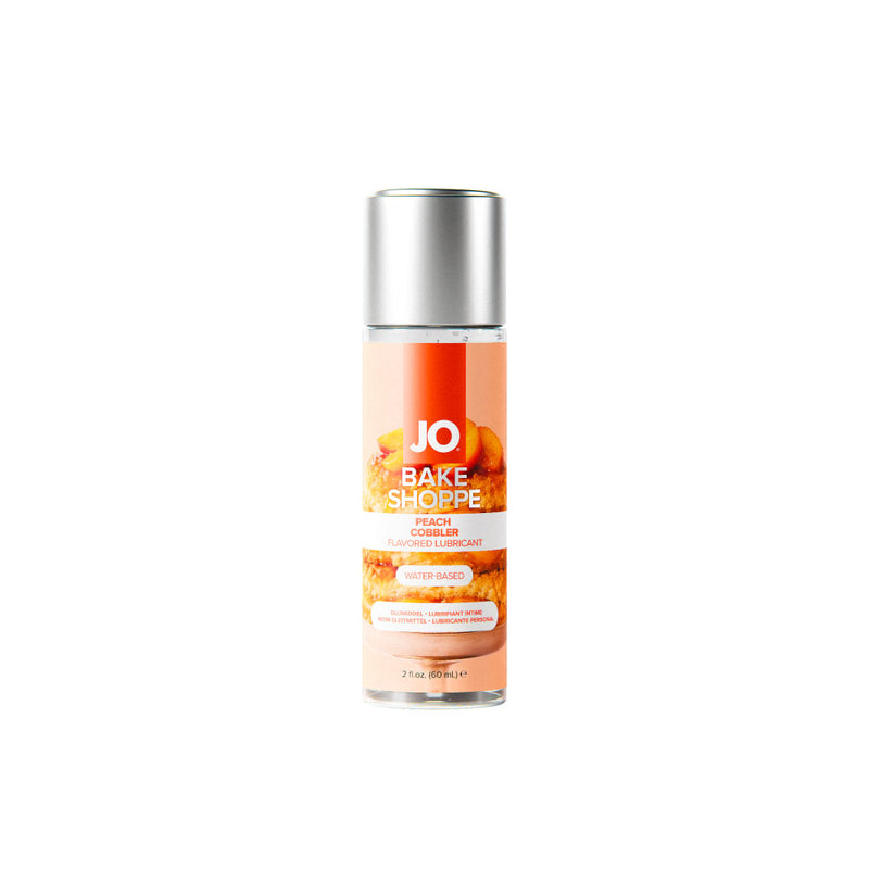 JO Bake Shoppe - Peach Cobbler - Peach Cobbler Flavoured Water Based Lubricant - 60 ml Bottle