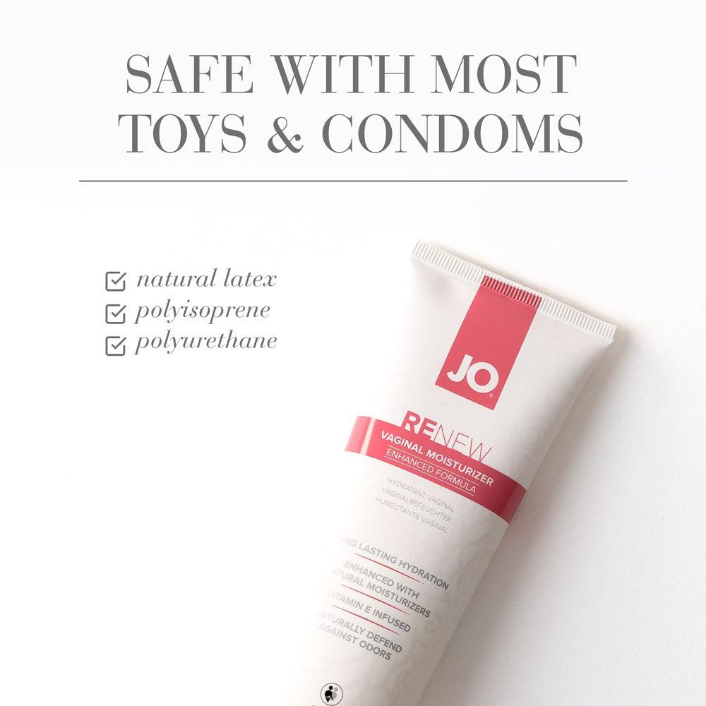 JO Vaginal Moisturiser - 120 ml - Vaginal Dryness Moisturiser - Tube