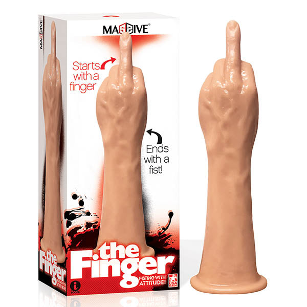 Massive The Finger - Flesh 35 cm (14'') Fisting Trainer Dong - Image 1