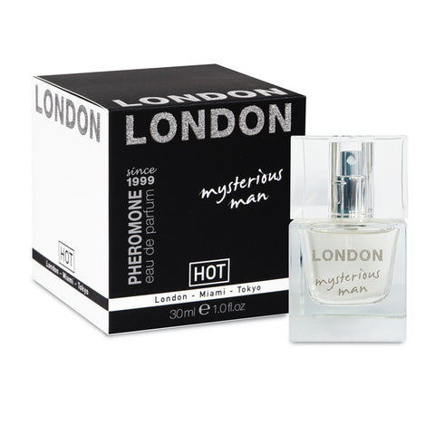 Hot Pheromone London - Mysterious Man - Pheromone Cologne for Men - 30ml - Image 1