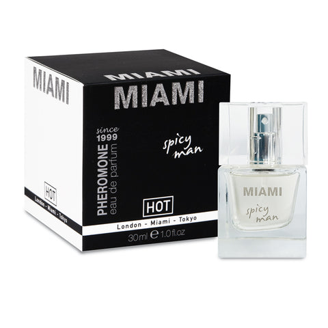 Hot Pheromone Miami - Spicy Man - Pheromone Cologne for Men - 30ml - Image 1