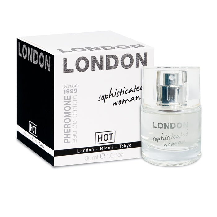 Hot Pheromone London - Sophisticated Woman - Pheromone Perfume for Women - 30 ml Bottle - Image 1