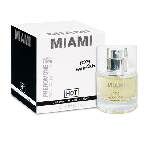 Hot Pheromone Miami - Sexy Woman - Pheromone Perfume for Women - 30 ml Bottle - Image 1