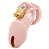 CB-6000 Chastity Cock Cage Kit - Pink - Pink 3.25 Inch Cock Cage Kit - Image 2