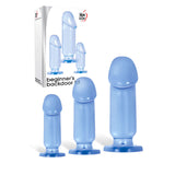 Adam & Eve Beginner's Backdoor Kit - Clear Butt Plugs - Set of 3 Sizes - Image 94