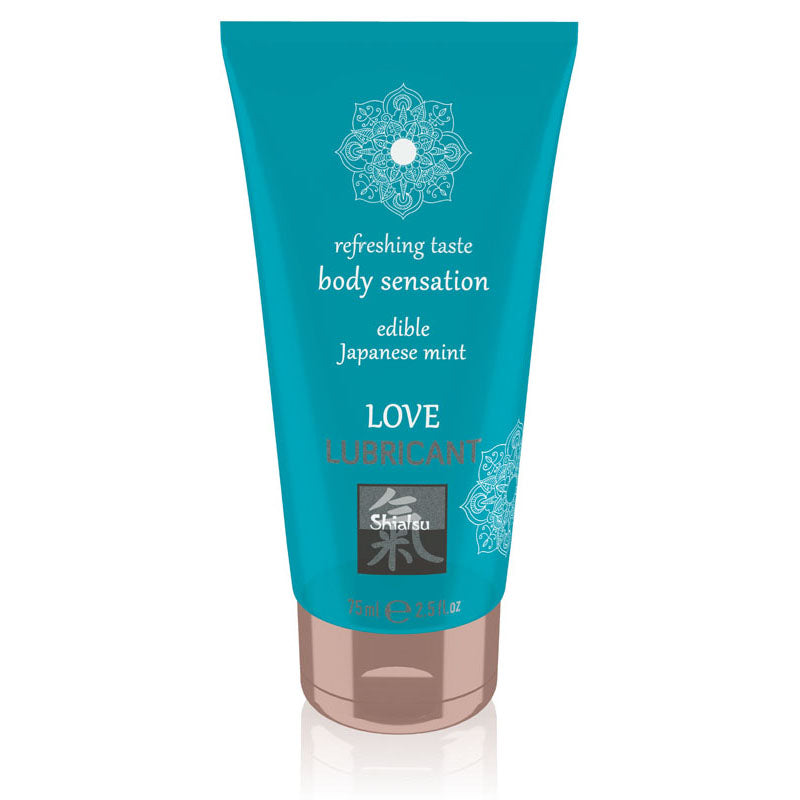 SHIATSU Love Lubricant - Mint Flavoured - 75 ml - Image 1