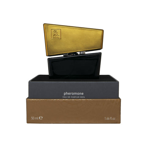 Shiatsu Pheromone Eau De Parfum Men - Grey - Pheromone Fragrance for Men - 50 ml - Image 1