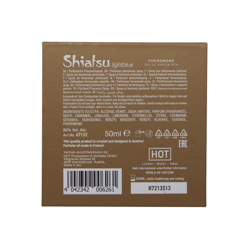 Shiatsu Pheromone Eau De Parfum Men - Pheromone Fragrance for Men - 50