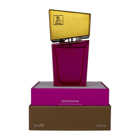Shiatsu Pheromone Eau De Parfum Women - Pink - Pheromone Fragrance for Women - 50 ml - Image 1