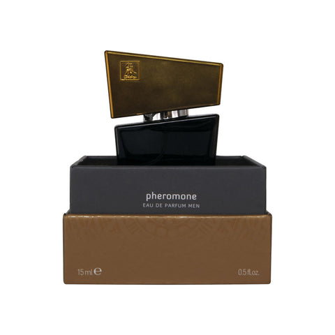 Shiatsu Pheromone Eau De Parfum Men - Grey - Pheromone Fragrance for Men - 15 ml - Image 1