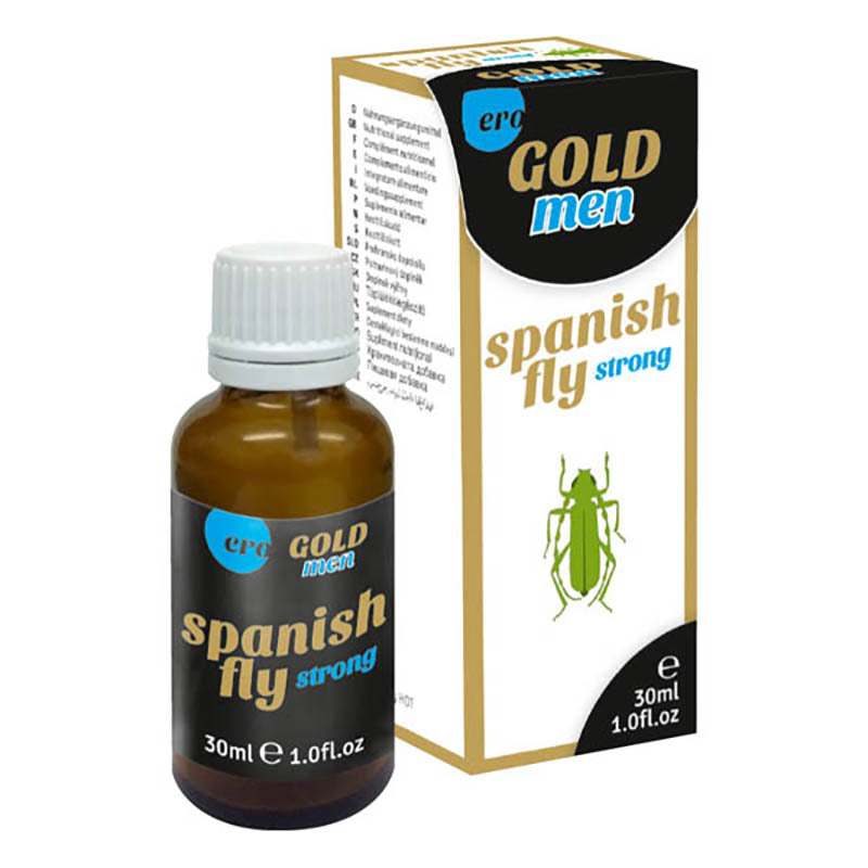 ERO Spanish Fly - Gold Men - Aphrodisiac Enhancer - 30 ml Bottle - Image 1