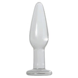 Adam & Eve Glass Anal Training Trio - Clear Glass Butt Plugs - Set of 3 Sizes - Image 45