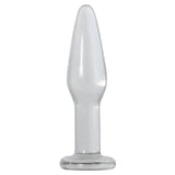 Adam & Eve Glass Anal Training Trio - Clear Glass Butt Plugs - Set of 3 Sizes - Image 86