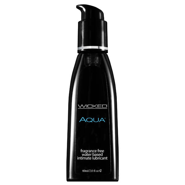 Wicked Aqua - Water Based Lubricant - 60 ml (2 oz) Bottle - Image 1