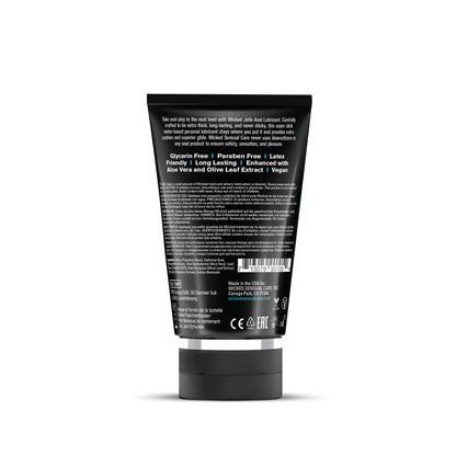 Wicked Jelle - Water Based Anal Lubricant - 120 ml (4 oz) Bottle