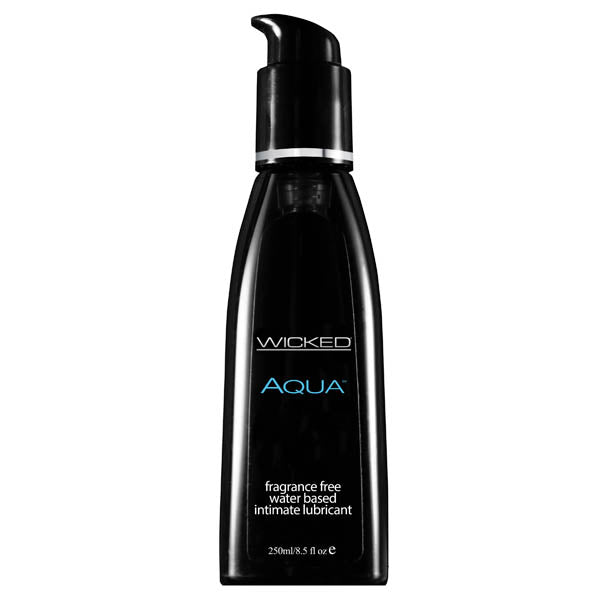 Wicked Aqua - Water Based Lubricant - 250 ml (8.5 oz) Bottle - Image 1