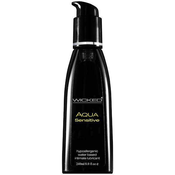 Wicked Aqua Sensitive - Water Based Lubricant - 240 ml (8 oz) Bottle - Image 1