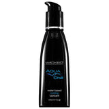 Wicked Aqua Chill - Cooling Water Based Lubricant - 120 ml (4 oz) Bottle - Image 1