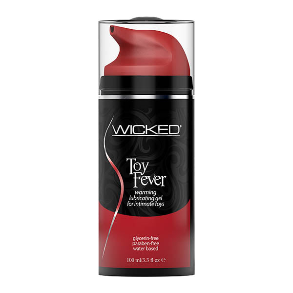 Wicked Toy Fever - Warming Glycerin Free Water Based Lubricant - 100 ml (3.3 oz) Bottle - Image 1