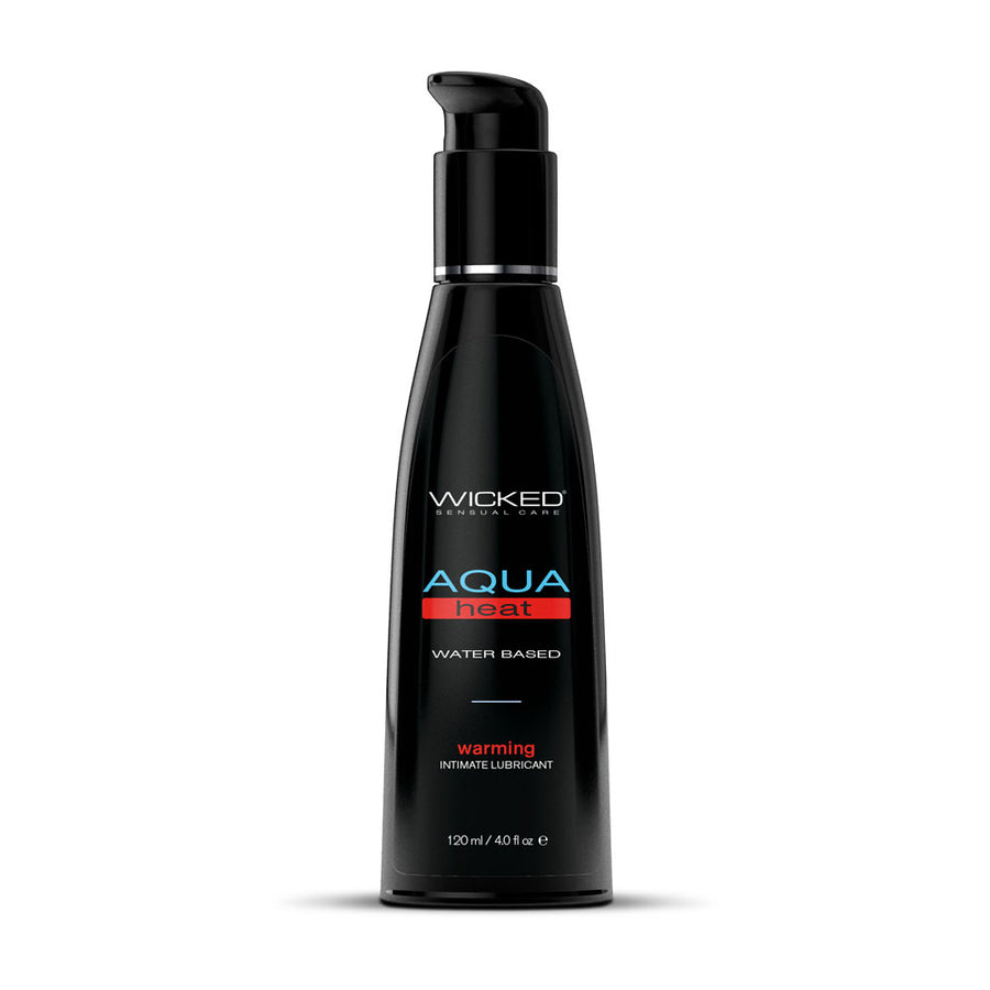 Wicked Aqua Heat - Warming Water Based Lubricant - 120 ml (4 oz) Bottle