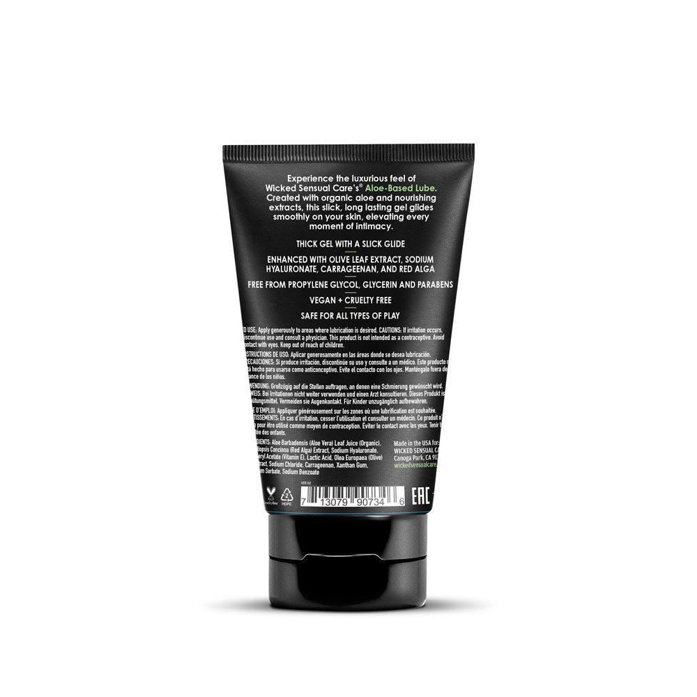 Wicked ALOE - Aloe Vera Based Lubricant - 120 ml Tube