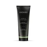 Wicked SAGE + SEA SALT Sensual Massage Cream - Scented Massage Cream - 120 ml Tube - Image 1