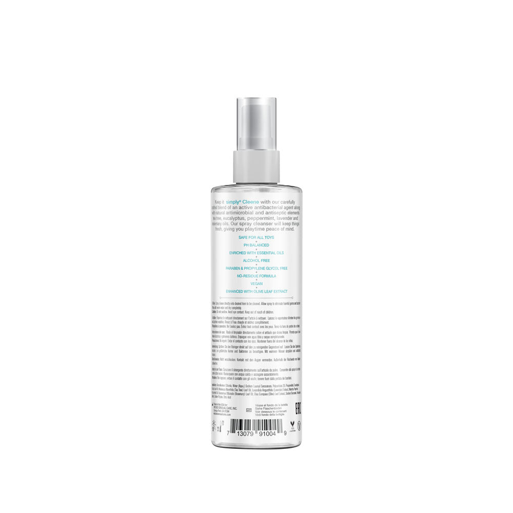 Wicked Simply Cleene - Unscented Antibacterial Toy Cleaner - 120 ml (4 oz) Bottle