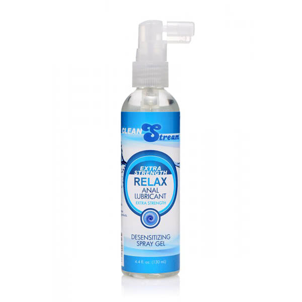 CleanStream Relax Extra Strength Anal Lubricant - Desensitising Anal Gel - 130 ml Bottle - Image 1