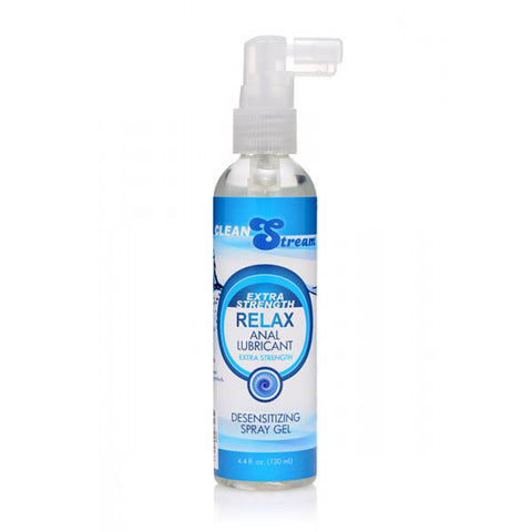 CleanStream Relax Extra Strength Anal Lubricant - Desensitising Anal Gel - 130 ml Bottle - Image 1