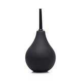 CleanStream Thin Tip Silicone Enema Bulb - Black Unisex Douche - Image 2