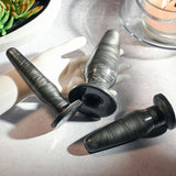 Adam & Eve ANAL ROCKETS TRAINER SET - Black Butt Plugs - Set of 3 Sizes - Image 6