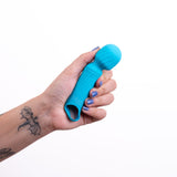 Maia DOLLY - Blue - Blue 12.7 cm USB Rechargeable Massage Wand - Image 5