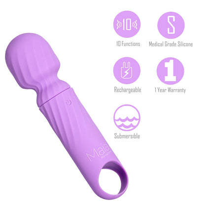 Maia DOLLY 12.7 cm USB Rechargeable Massage Wand