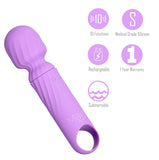 Maia DOLLY - Purple - Purple 12.7 cm USB Rechargeable Massage Wand - Image 3