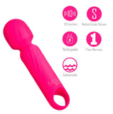 Maia DOLLY - Pink - Pink 12.7 cm USB Rechargeable Massage Wand - Image 3